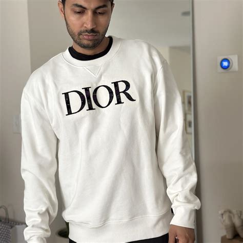 christian dior mens sweatshirt|christian dior sweatshirt men.